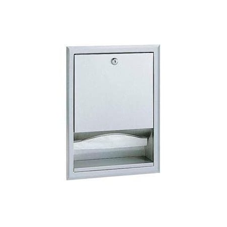 Bobrick Bobrick ClassicSeries Recessed Folded Paper Towel Dispenser, Stainless Steel B359
